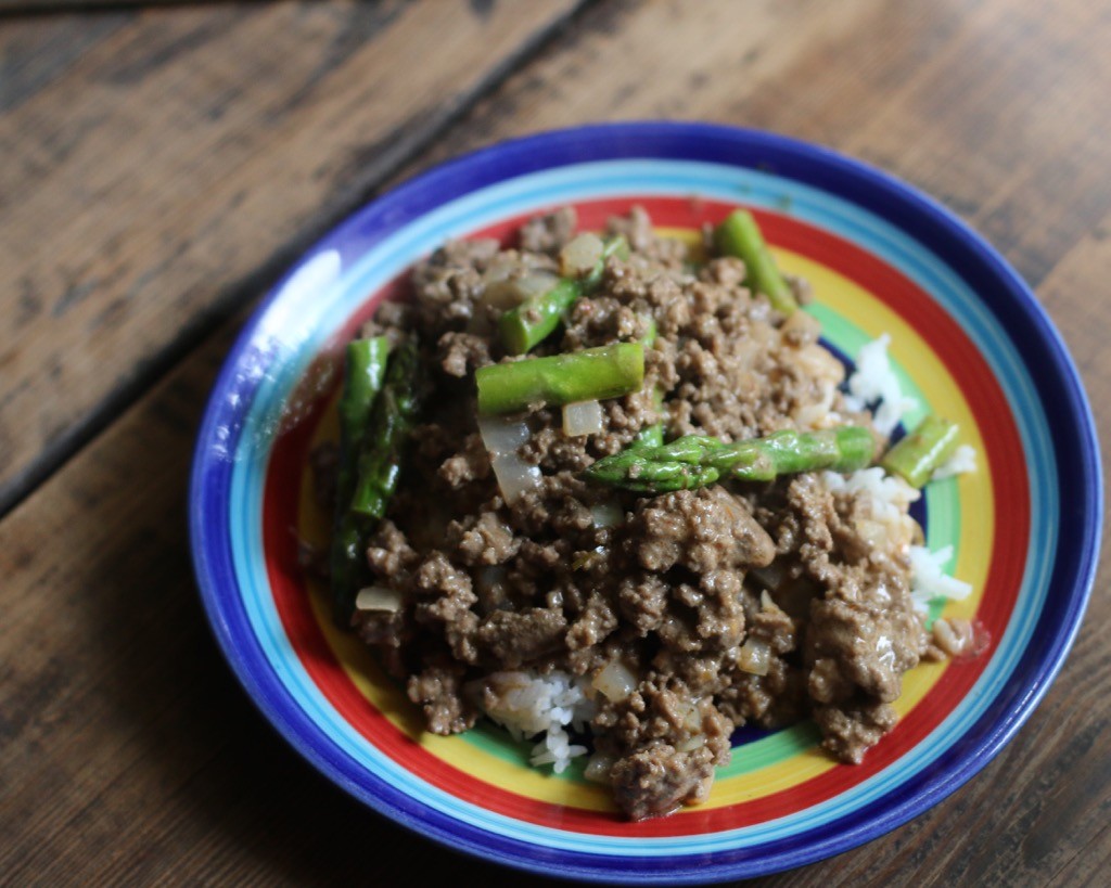 Thai Curry Ground Beef